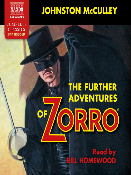Title details for The Further Adventures of Zorro by Johnston McCulley - Available